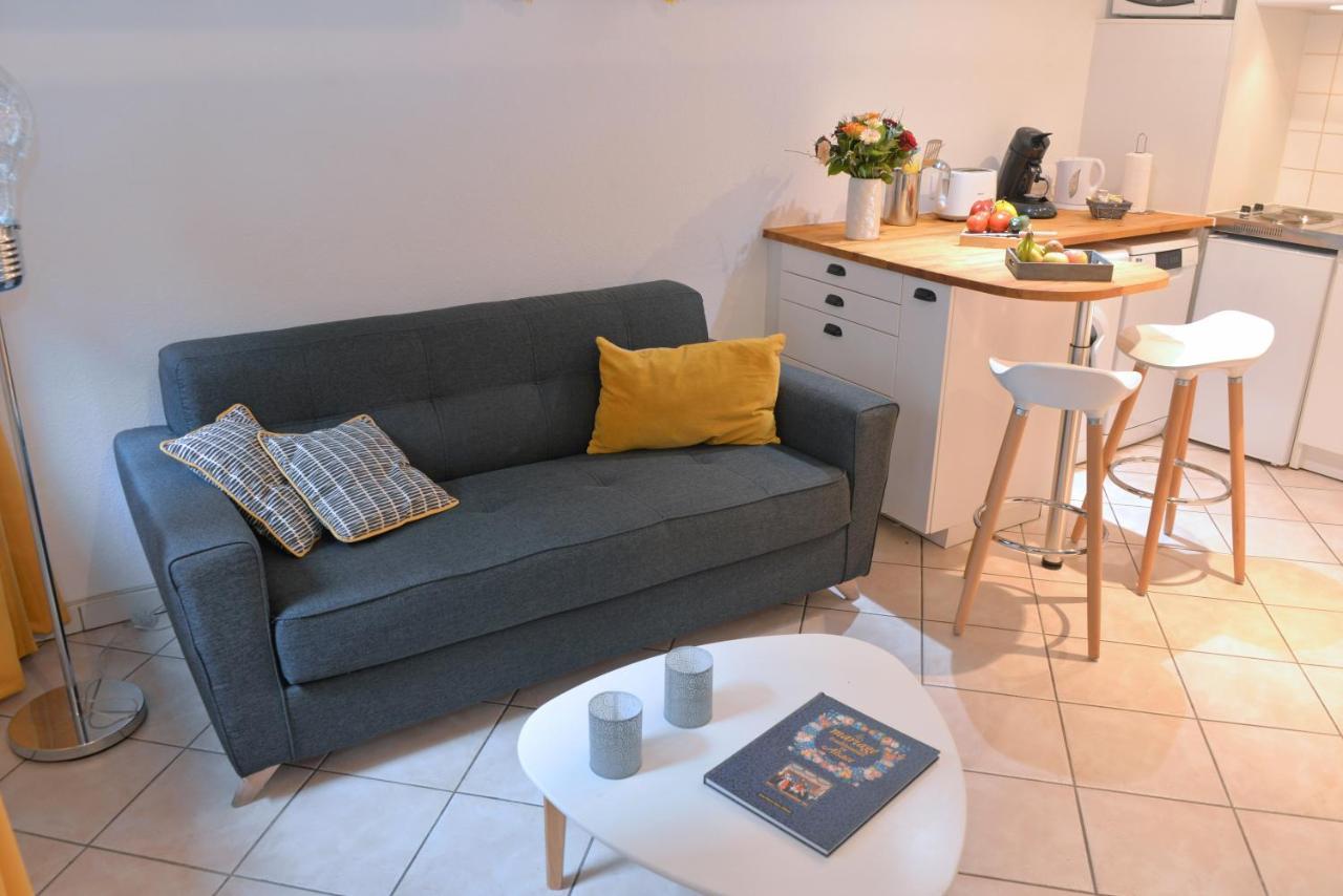 Appartement La Terrasse Sur Cour Colmar Bagian luar foto