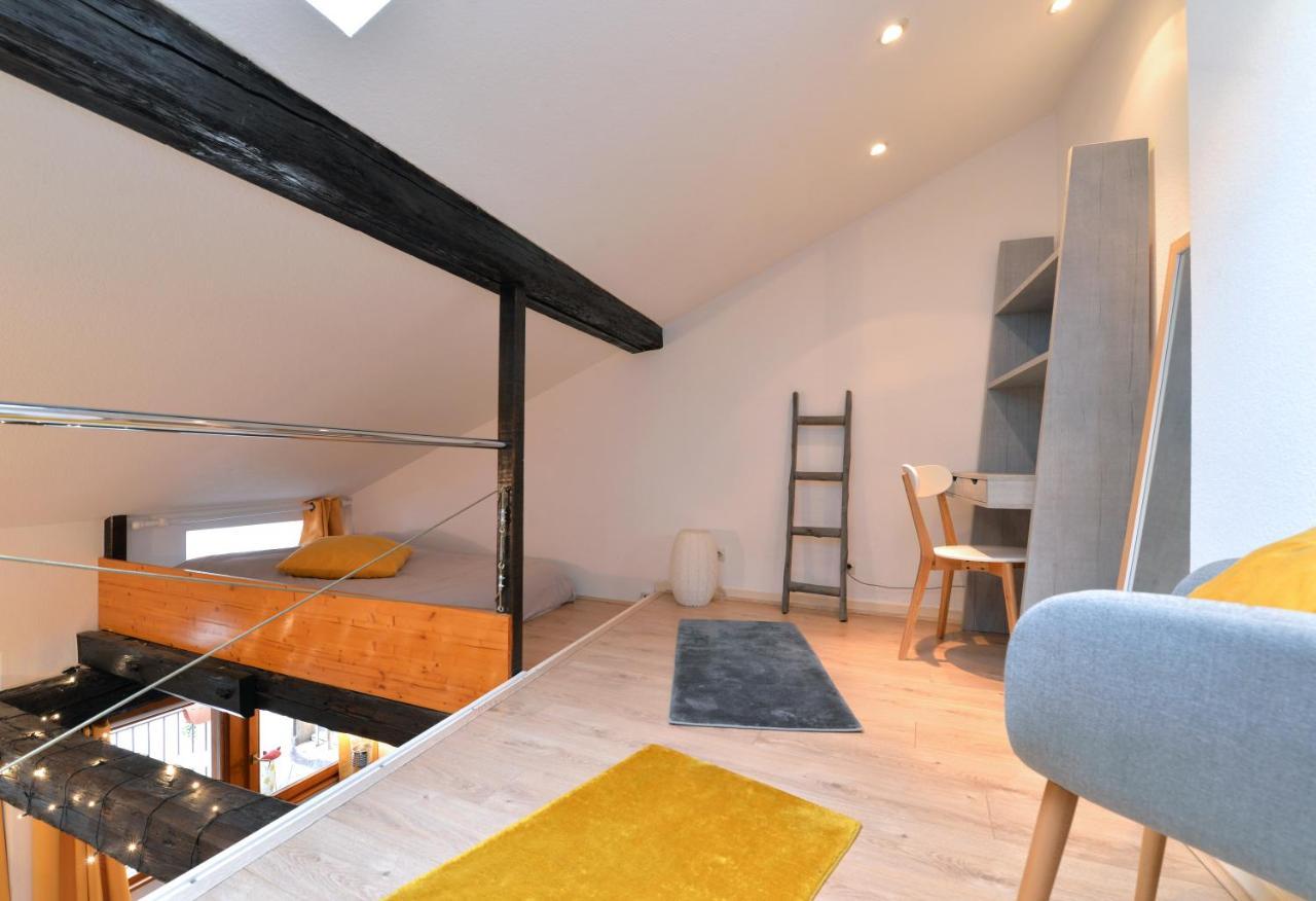Appartement La Terrasse Sur Cour Colmar Bagian luar foto