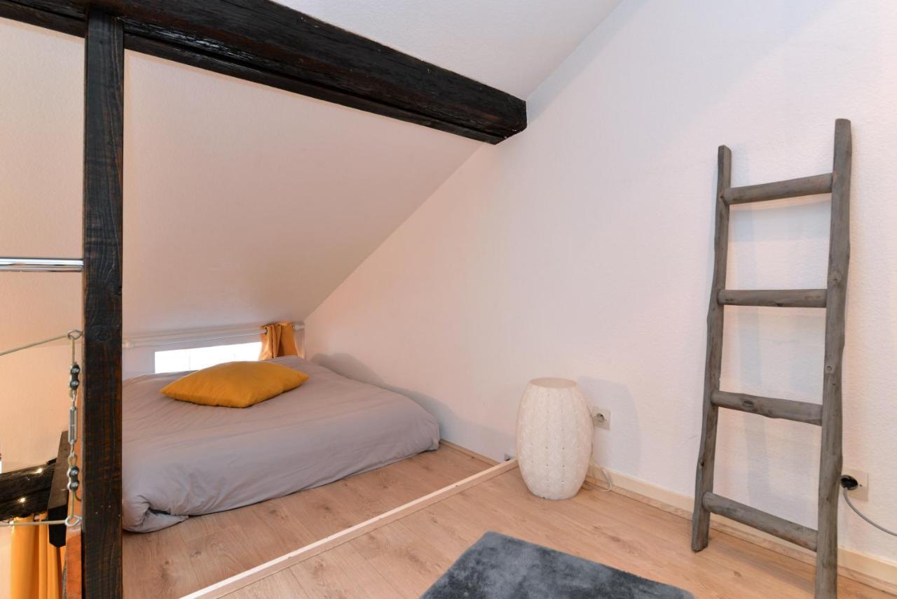 Appartement La Terrasse Sur Cour Colmar Bagian luar foto